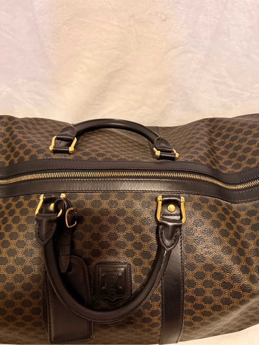 Celine Macadam Boston Travel Bag